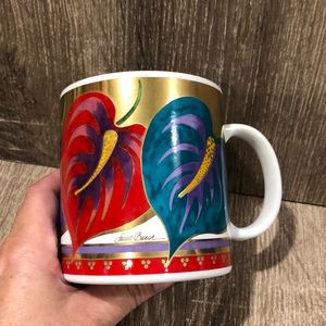 Vintage Laurel Burch Mug